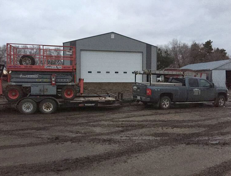Truck and Scissor Lift Truck and Scissor Lift